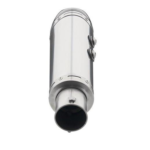 SHARK シャーク DSX-7 Complete Exhaust System (2-1) スリップオンマフラー カラー：シルバー Ninja 650 Z650 RS KAWASAKI カワサキ マフラーの画像