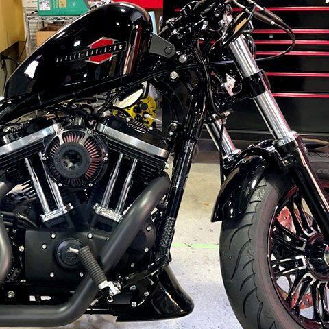 Pine Valley パインバレー ハイマウント タンクリフトアップキット スポーツスター HARLEY-DAVIDSON ハーレーダビッドソン タンク関連 外装 | Pine Valley | 02