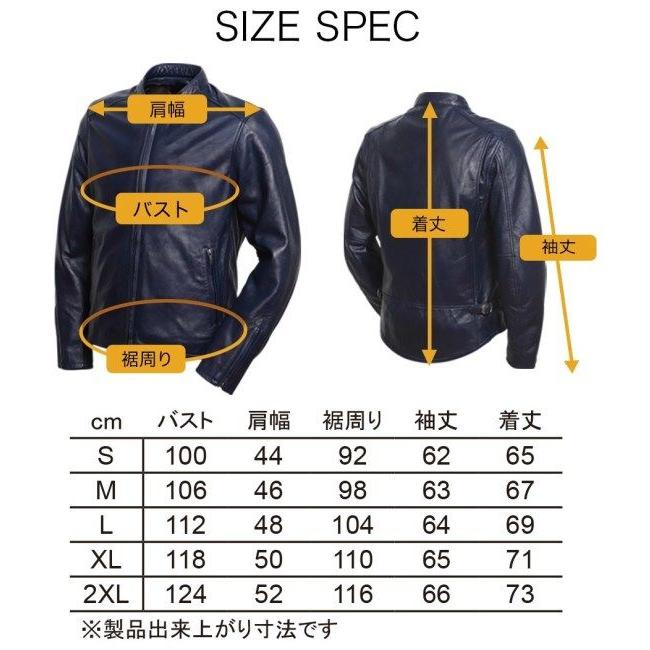 DEGNER（デグナー） レザージャケット サイズ：M ジャケット アパレル