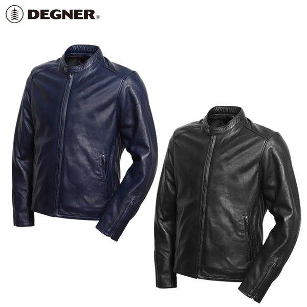 【未使用】DEGNER ライダース Lサイズ DEGNER（デグナー） シングル ライダース ジャケット サイズ：L レザー