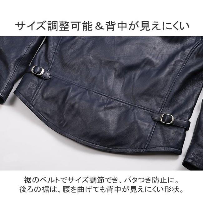 DEGNER（デグナー） シングル ライダース ジャケット サイズ：L レザー