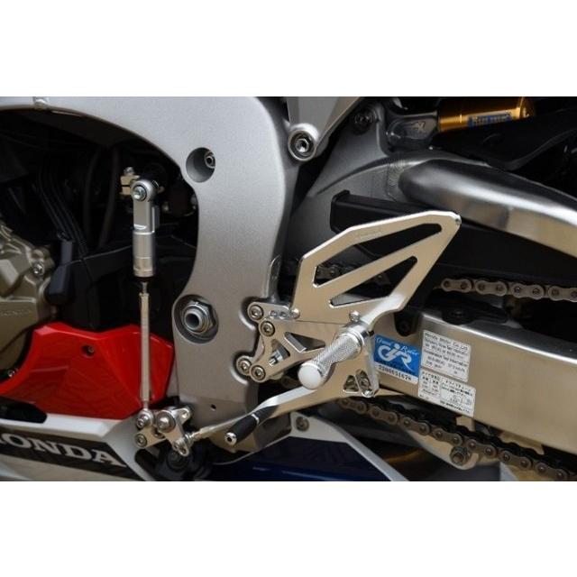WOODSTOCK ウッドストック バックステップキット カラー：オールシルバー CBR1000RR SP HONDA ホンダ バックステップ ステップ 足回り