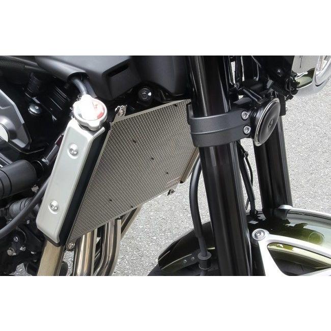 z900rsモトコルセラジエターカバー MOTO CORSE モトコルセ チタニウム プロテクションスクリーン