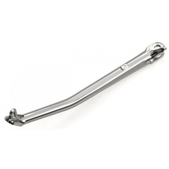 MOTO CORSE モトコルセ CNC ビレット ロング サイドスタンド カラー：シルバー F4 750 1000S 1000R 1000 312R 1078 312RR BRUTALE 910S 910R 989R 1078RR
