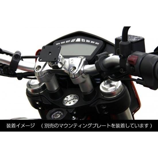 MOTO CORSE モトコルセ ユニバーサル マウントシステム マウントベース カラー：シルバー Hypermotard 821 SP 939 DUCATI ドゥカティ 電子機器類