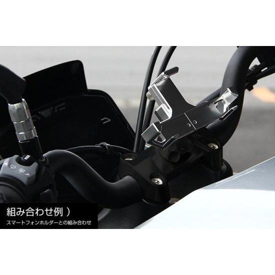 MOTO CORSE モトコルセ ユニバーサル マウントシステム マウントベース カラー：ブラック KATANA SUZUKI スズキ 電子機器類