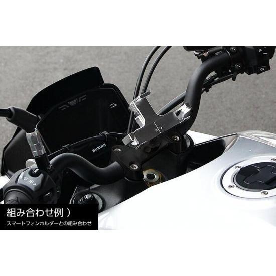 MOTO CORSE モトコルセ ユニバーサル マウントシステム マウントベース カラー：ブラック KATANA SUZUKI スズキ 電子機器類