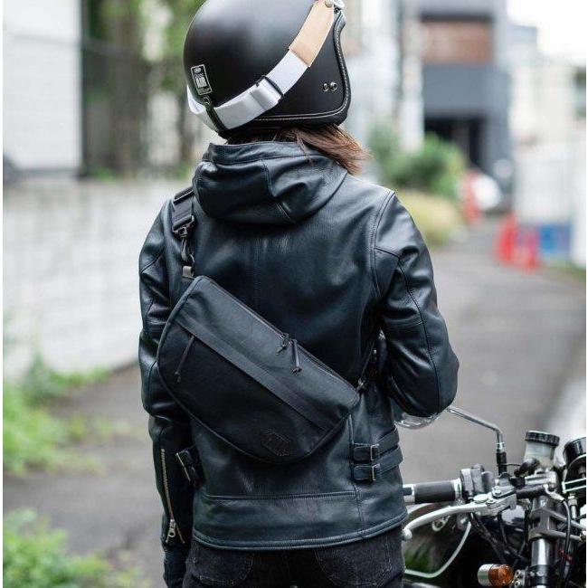 KADOYA カドヤ RIDES SHOULDER BAG ショルダーバッグ カラー：ブラック／カモフラ｜webike02｜15