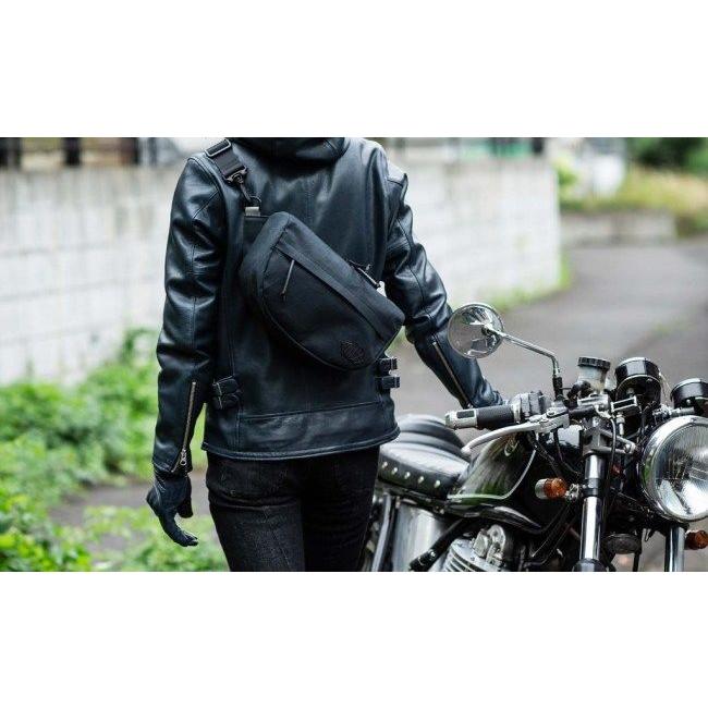 KADOYA カドヤ RIDES SHOULDER BAG ショルダーバッグ カラー：ブラック／カモフラ｜webike02｜18