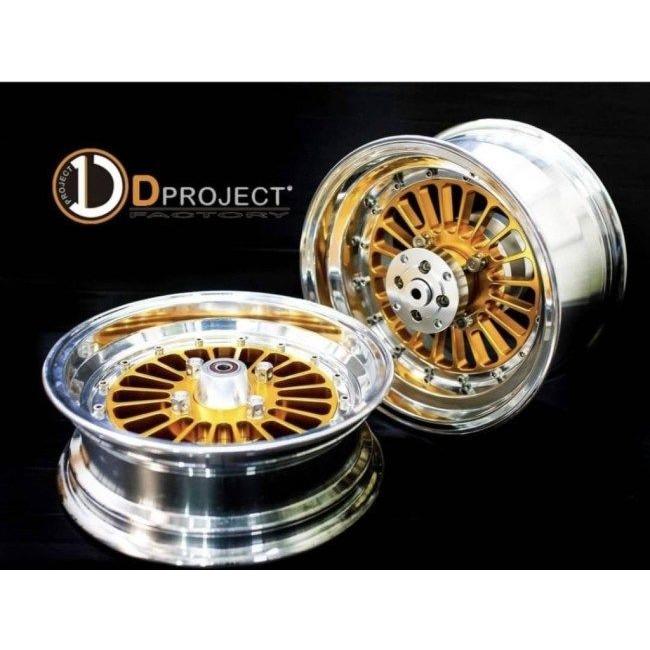 早い者勝ち訳あり！ D PROJECT D PROJECT:ディープロジェクト Wheel Kit Twenty Spoke GROM 2021 Inner color：Blue / Rim color：Red / HUB color：Red GROM HONDA ホンダ 【2283198508】(83111円)