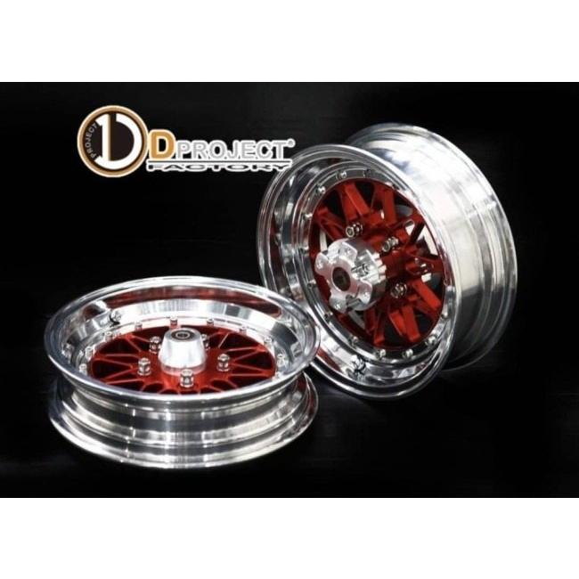 【中古品 】 D PROJECT D PROJECT:ディープロジェクト Wheel Kit Sun Flower V.1 Monkey 125 Inner color：Blue / Rim color：Black / HUB color：Silver Monkey125 【EI2283197628】(83111円)