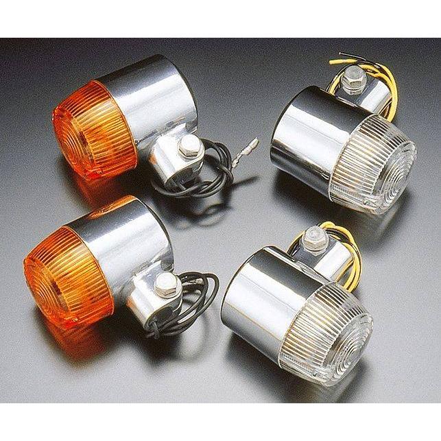 PMC ピーエムシー CB72タイプ48Φウインカー カラー：オレンジ/メッキ