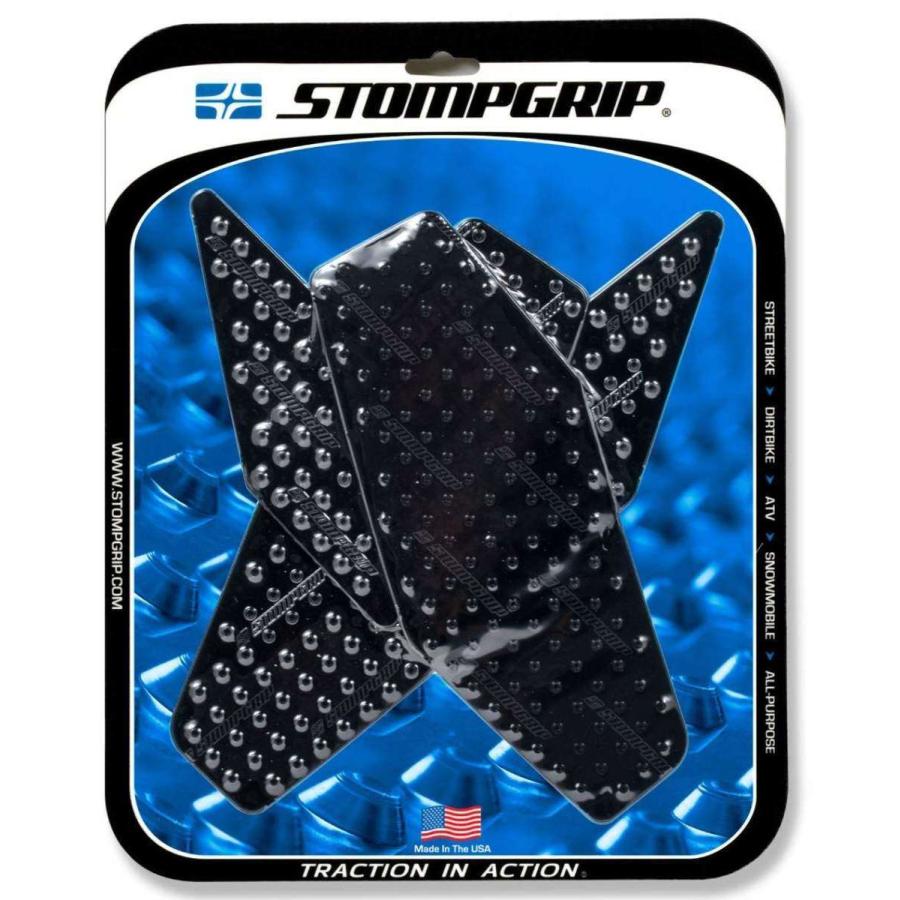 STOMPGRIP ストンプグリップ トラクションパッド ストリートバイクキット【VOLCANO】 カラー：ブラック YZF-R6 YAMAHA ヤマハ ニーグリップパッド タンク関連