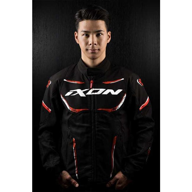 IXON STRIKER AIR WP A ブラックジャケット サイズL IXON（イクソン） ジャケット STRIKER AIR WP A サイズ：M メッシュ