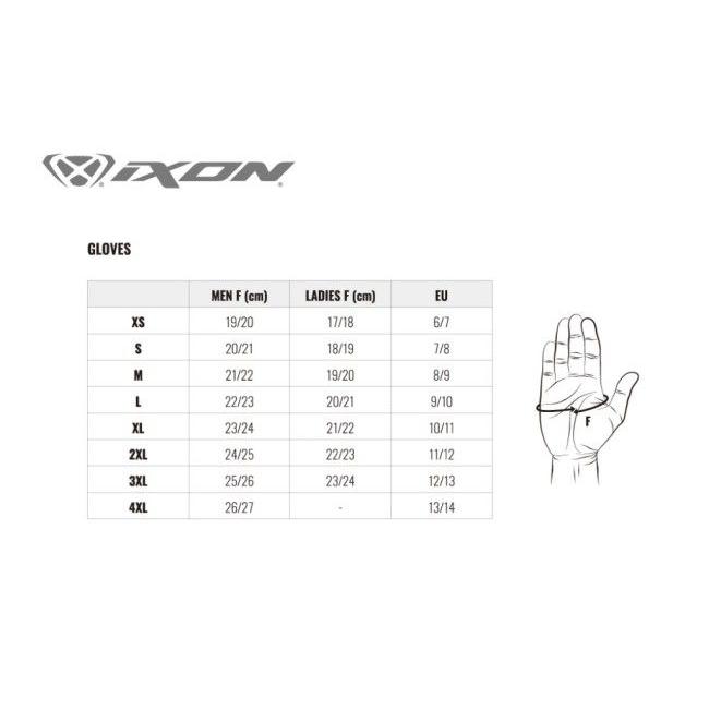 販売販売店舗 IXON イクソン グローブ RS6 AIR サイズ：S