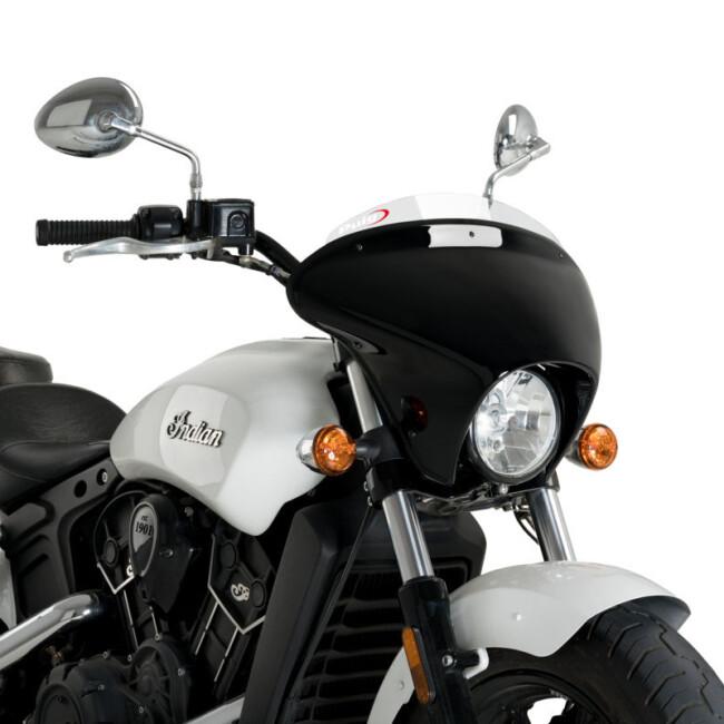 Puig プーチ ウインドシールド バットウイング SML(SPORT) スクリーンカラー：クリア Scout INDIAN MOTORCYCLE インディアン ビキニカウル カウル関連 外装_1
