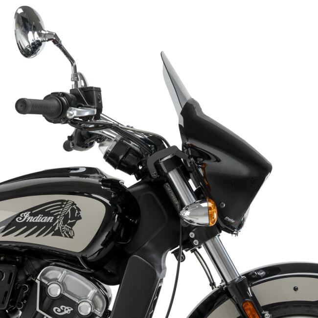 Puig プーチ ウインドシールド バットウイング SML(TOURING) スクリーンカラー：スモーク Scout INDIAN MOTORCYCLE インディアン ビキニカウル カウル関連 外装_2