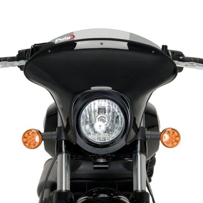 Puig プーチ ウインドシールド バットウイング SML(SPORT) スクリーンカラー：スモーク Scout Bobber INDIAN MOTORCYCLE インディアン ビキニカウル カウル関連_1