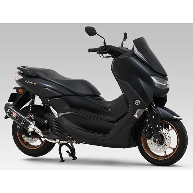 YOSHIMURA ヨシムラ 機械曲 R-77Sサイクロン EXPORT SPEC 政府認証 サイレンサータイプ：STB(チタンブルーカバー) NMAX YAMAHA ヤマハ マフラー