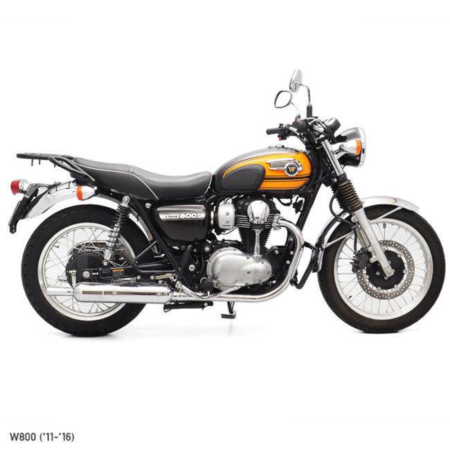 ENDURANCE ENDURANCE:エンデュランス タンデムグリップ付きリアキャリア＋リアボックスセット W800 W800 STREET W800 CAFE｜webike02｜05