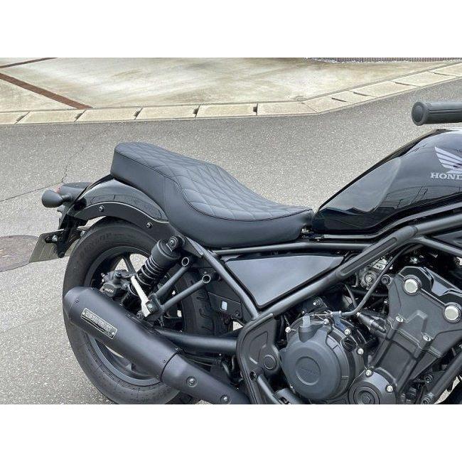 数量限定 グロムパーツUSA グロムパーツUSA:グロムパーツユーエスエー ダブルステッチシート REBEL 250 REBEL 250 REBEL 500 REBEL 500 【1639344729】(10406円)