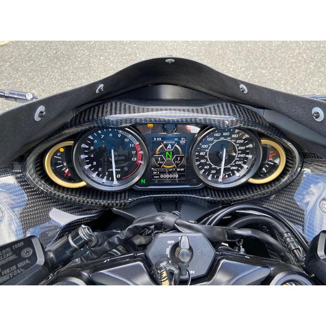 Magical Racing マジカルレーシング メーターカバー タイプ：平織カーボン Hayabusa SUZUKI スズキ メーターパネル メーター・インジケーター関係 電装系_1