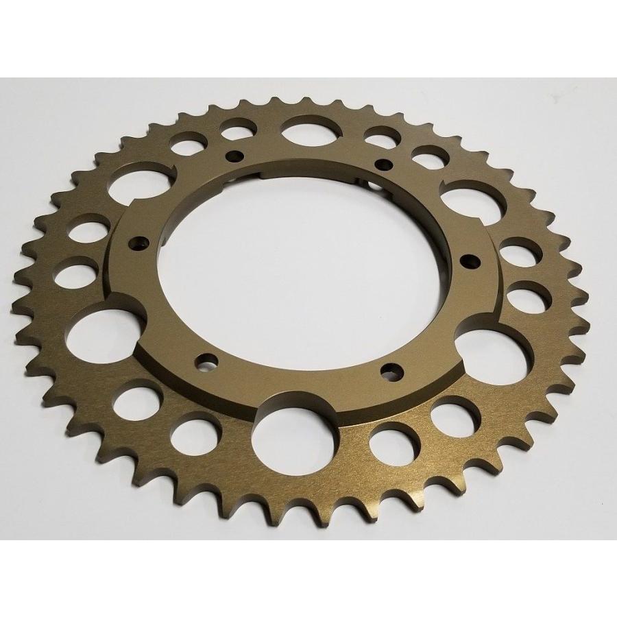ブランド登録なし - TOSH-TEC トシテック リアオフセットスプロケット 丁数：44丁 R1-Z YAMAHA ヤマハ ドリブンスプロケット・リアスプロケット 駆動動力系 バイク-クラッチ、駆動系