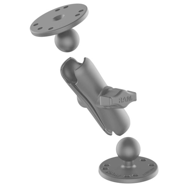 RAM MOUNTS ラムマウント AMPSラウンドベース2個セット(標準
