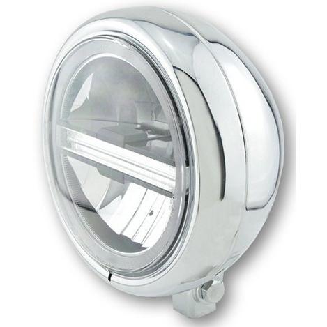 Highsider ハイサイダー 5 3／4 インチ LED ヘッドライト ペコス タイプ6 TFL付き 灯火類 電装系