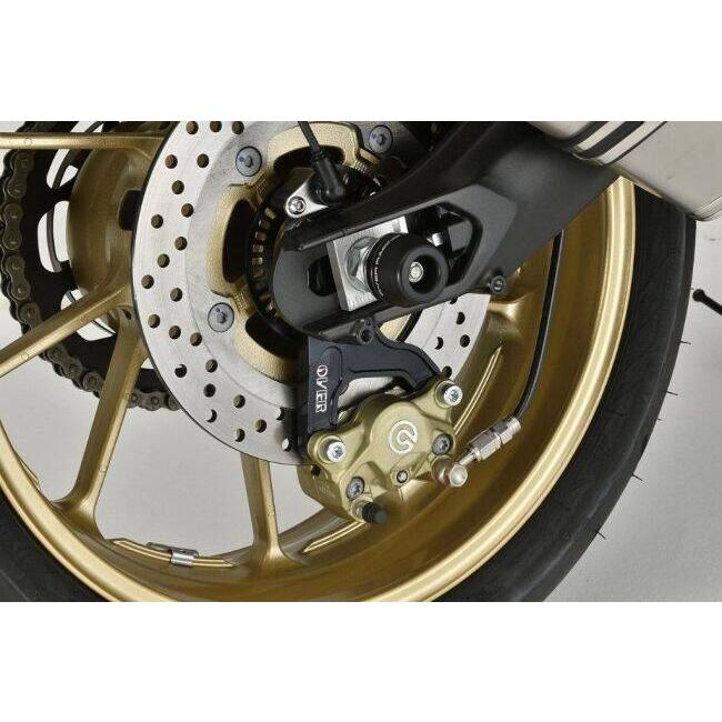 OVER オーヴァー リアキャリパーサポート ブレンボ2P用 カラー：ブラックアルマイト仕上げ MT-09 MT-09TRACER XSR900 YZF-R7 YAMAHA ヤマハ ブレーキ_6