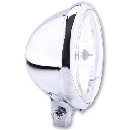 ブランド登録なし - Shin-Yo シンヨー 5 3/4 inch headlight Bates Style chrome 前照灯 ともし火類 電装系 ライト、レンズ-車、バイク、自転車