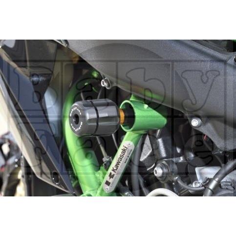 babyface - BABYFACE もの言う花人間の顔 枠組みスライダーC・ダイレクトマウント Z-H2 KAWASAKI カワサキ エンジンスライダー・フレームスライダー 枠組み フレームスライダー-バイク