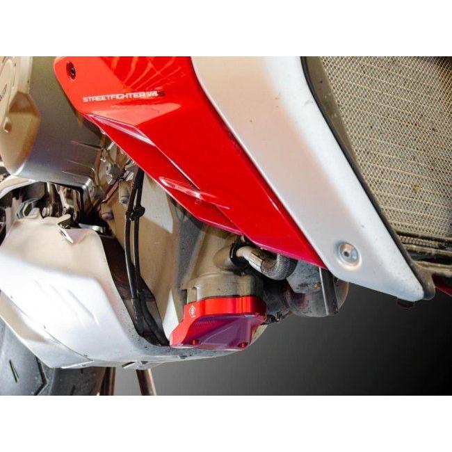 DUCABIKE (DBK) ドゥカバイク (ディービーケー) オイルパン用プロテクター カラー：ブラック STREETFIGHTER V4 SP2 SP S DUCATI ドゥカティ オイルパン_3