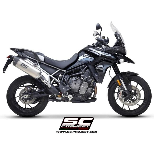SCプロジェクト スリップオンサイレンサー(トライアンフタイガー900 )