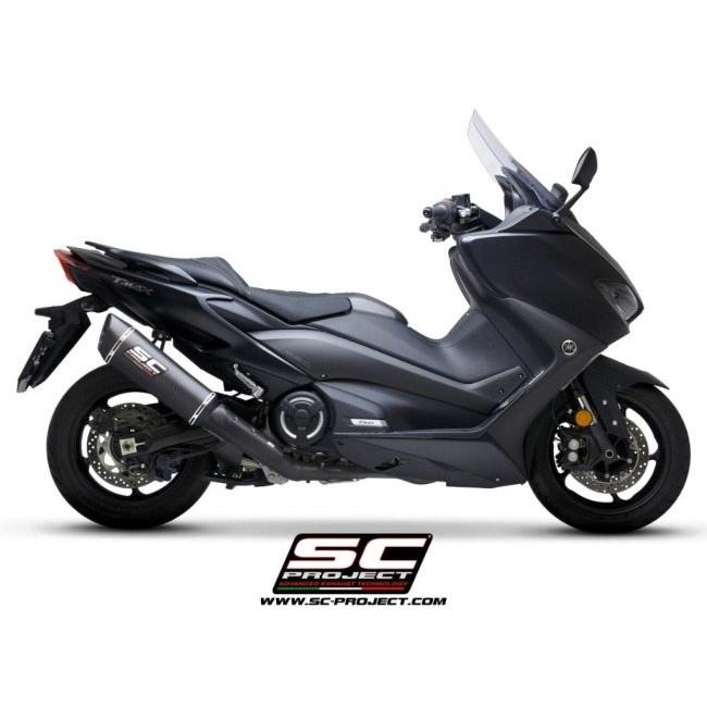 SC-PROJECT SCプロジェクト フルエキゾーストシステム 2-1＆SC1-R サイレンサー ”ブラックエディション” TMAX 560 YAMAHA ヤマハ YAMAHA ヤマハ｜webike02｜04