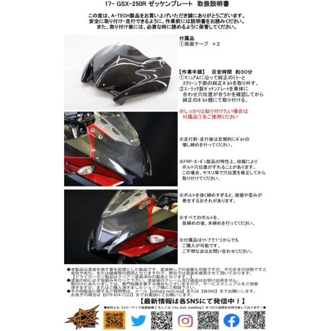 A-TECH エーテック ゼッケンプレート 素材:FW白 FRP / クリア A-TECH エーテック ゼッケンプレート 素材:FW白 FRP / クリア