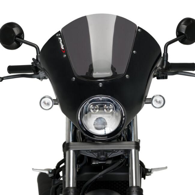 プーチ セミフェアリング ダークナイト レブル500 Puig（プーチ） セミフェアリング ダークナイト (SEMIFAIRING DARK