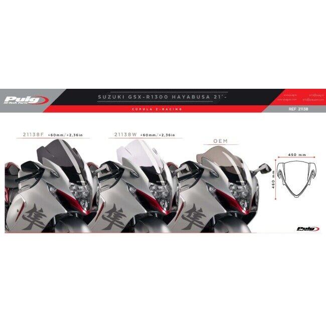 Puig（プーチ） レーシングスクリーン Z-Racing カラー：クリア
