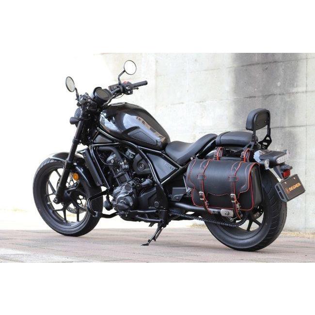 DEGNER（デグナー） シンセティックレザーサドルバッグ サイドバッグ