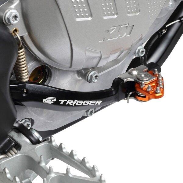 ZETA ジータ トリガーブレーキペダル カラー：H-ブルー KTM HUSQVARNA ハスクバーナ GASGAS ガスガス ブレーキペダル ステップ 足回り