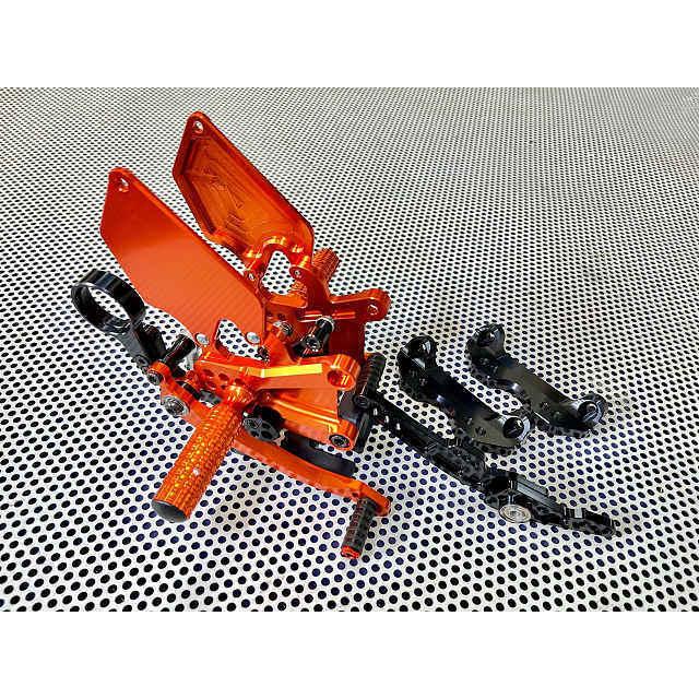 SUPER NOW スーパーナウ STDバックステップ カラー：オレンジ S1000RR M1000RR BMW バックステップ ステップ 足回り