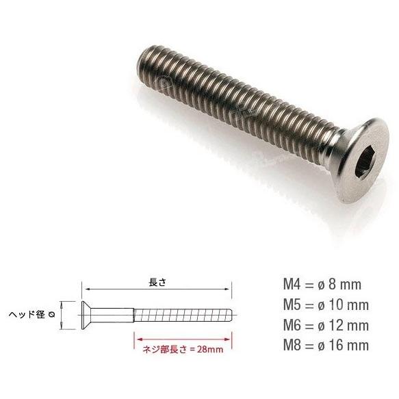 LighTech（ライテック） 皿ボルト 長さ：55mm / サイズ：M8 汎用ボルト