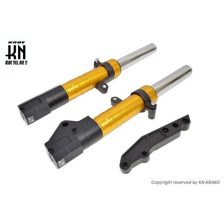 KN企画 ケイエヌキカク スーパーフロントフォーク タイプ：245mm(純正径)ローター＋ブレンボ40mm4POT専用 シグナスX YAMAHA ヤマハ フロントフォーク 足回り