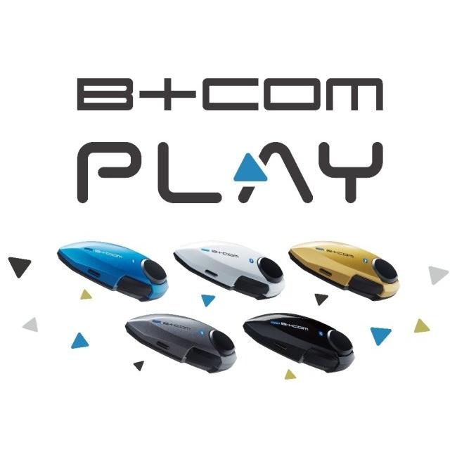 B+COM PLAY ビーコムプレイ　ガンメタリック B＋COM ビーコム B+COM PLAY(ビーコム プレイ) カラー：ガン