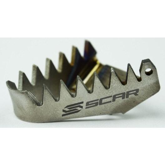 Scar Racing スカーレーシング チタン製ブレーキペダルチップ BETA ベータ GASGAS ガスガス HUSABERG フサベル HUSQVARNA ハスクバーナ KTM SHERCO シェルコの画像