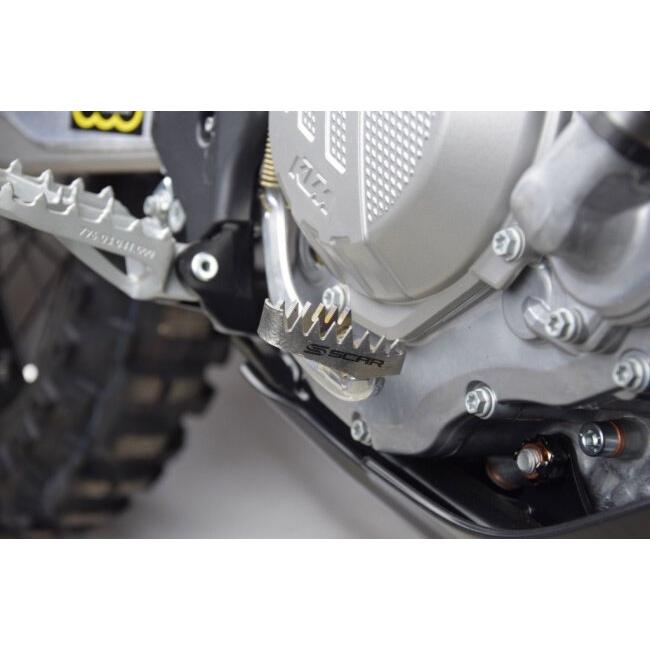 Scar Racing スカーレーシング チタン製ブレーキペダルチップ BETA ベータ GASGAS ガスガス HUSABERG フサベル HUSQVARNA ハスクバーナ KTM SHERCO シェルコの画像