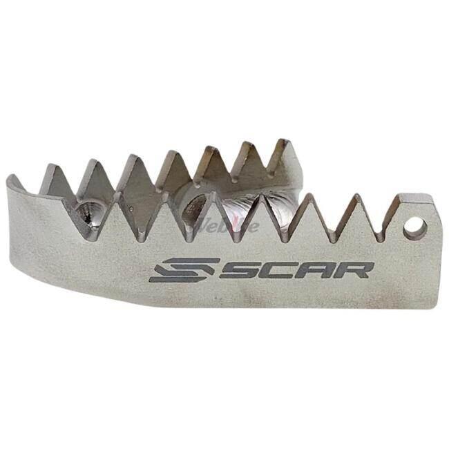 Scar Racing スカーレーシング チタン製ブレーキペダルチップ BETA ベータ GASGAS ガスガス HUSABERG フサベル HUSQVARNA ハスクバーナ KTM SHERCO シェルコの画像