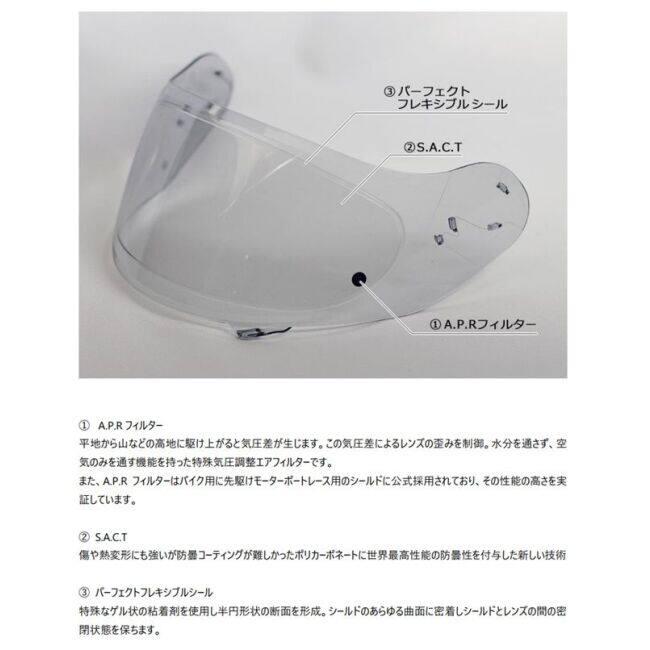 WINS ウインズ FOGWIN【フォグウィン】汎用スタンダード MAX F12 ピンロック ヘルメット | ウインズジャパン | 01
