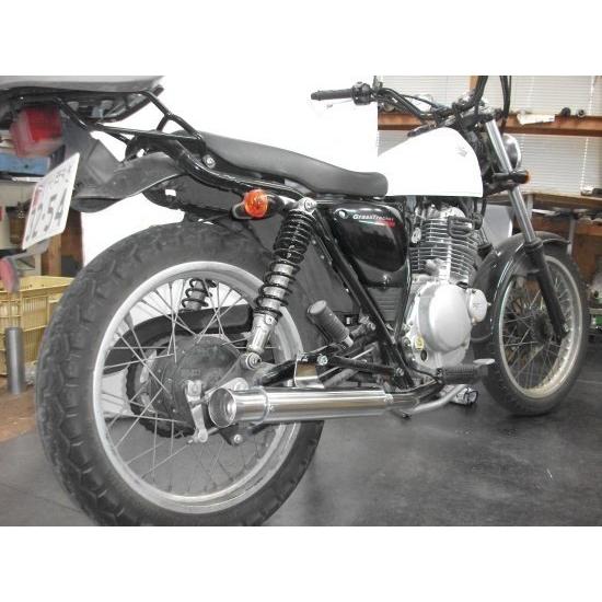 RSヨコタ フルステンレスマフラー ST250 グラストラッカー NJ4AA