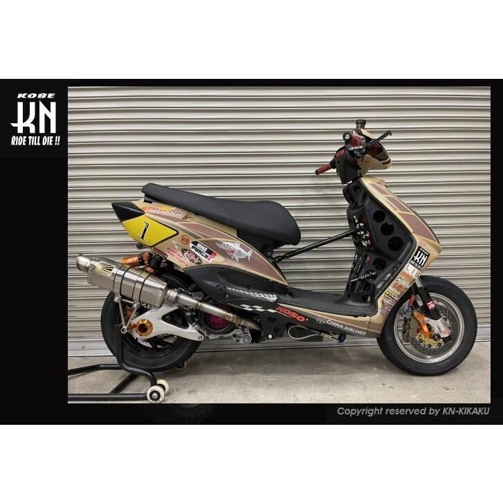 KN企画 ケイエヌキカク HOTLAP×KN チャンピオン チタンマフラー Ver.03